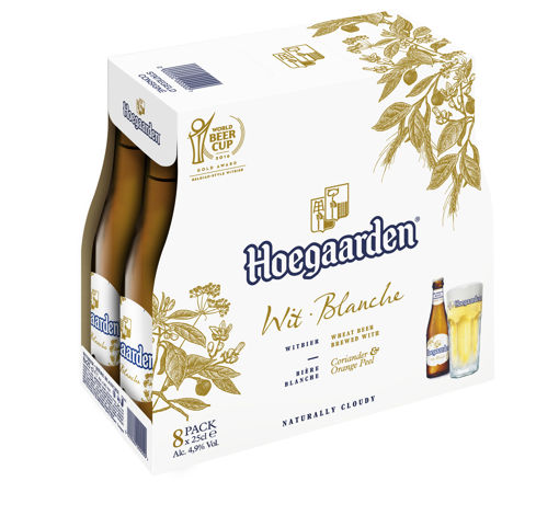 Picture of HOEGAARDEN WIT 8X25CL