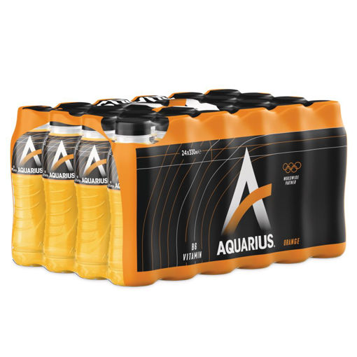 Afbeeldingen van AQUARIUS ORANGE PET 24X33CL