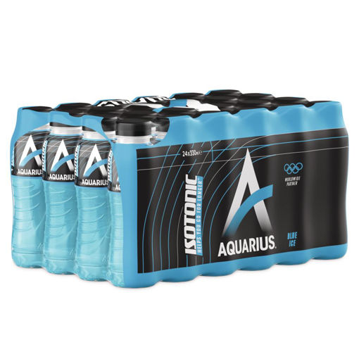 Afbeeldingen van AQUARIUS ISOTONIC BLUE ICE PET 24X33CL