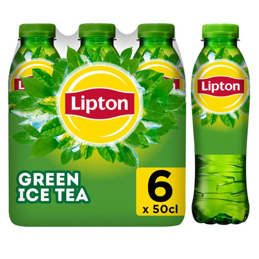 Afbeeldingen van LIPTON ICE TEA GREEN PET 6X50CL