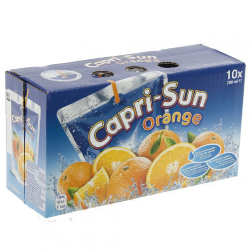 Afbeeldingen van CAPRI-SUN ORANGE 20 CL 10 STUKS