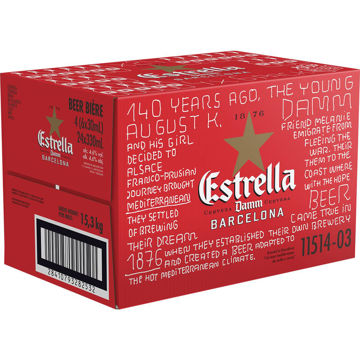 ESTRELLA DAMM 24X33CL Afbeeldingen van ESTRELLA DAMM 24X33CL
