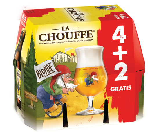 Afbeeldingen van LA CHOUFFE (4+2 GRATIS)X33CL