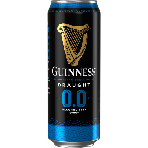 Afbeeldingen van GUINNESS DRAUGHT CAN 0.0° 24X44CL