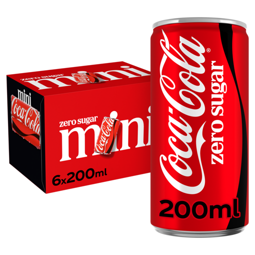 Afbeeldingen van COCA COLA BLIK 6X20CL