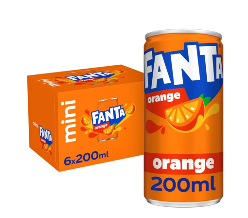 Afbeeldingen van FANTA MINI CAN 6X20CL